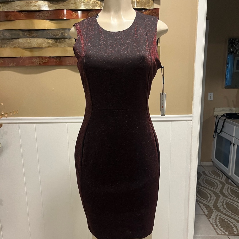 Calvin Klein Purple Dress